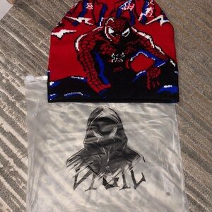 Red and Black Spider-Man Beanie